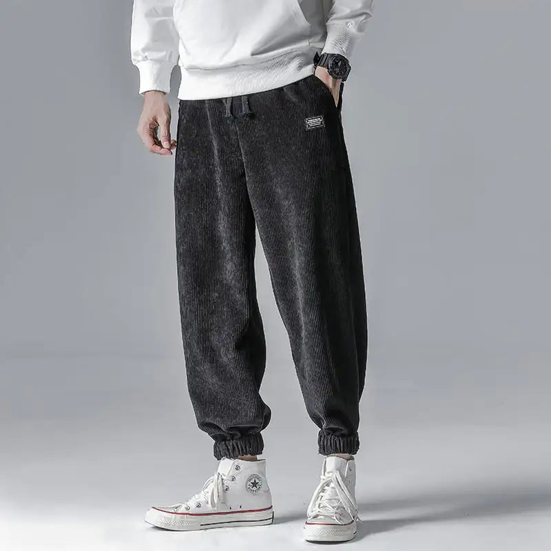 Pantalones de Chándal con Piernas Fruncidas