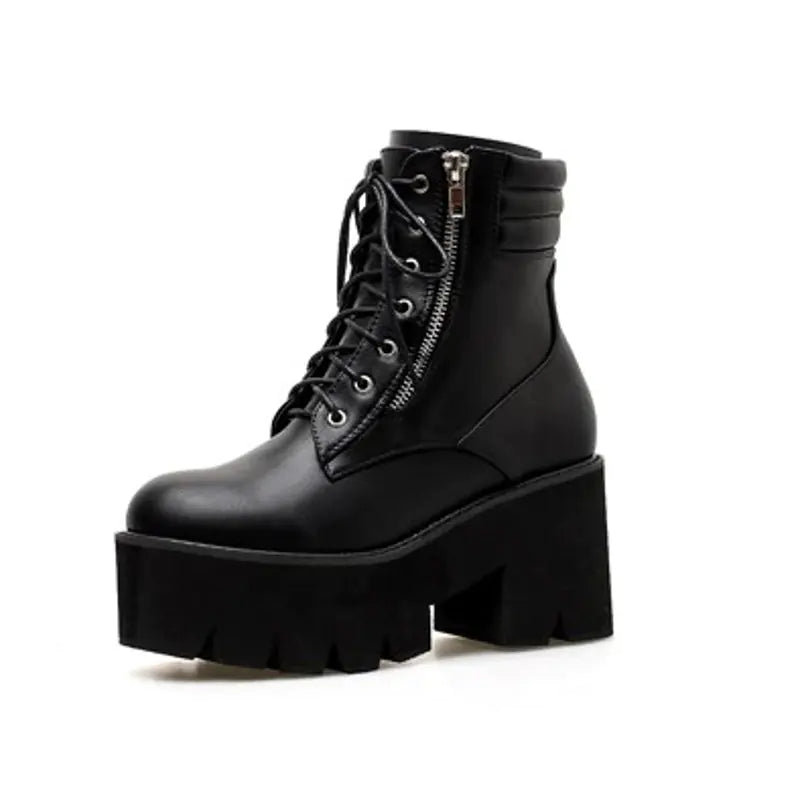 Botas Martin de Tacón Grueso.