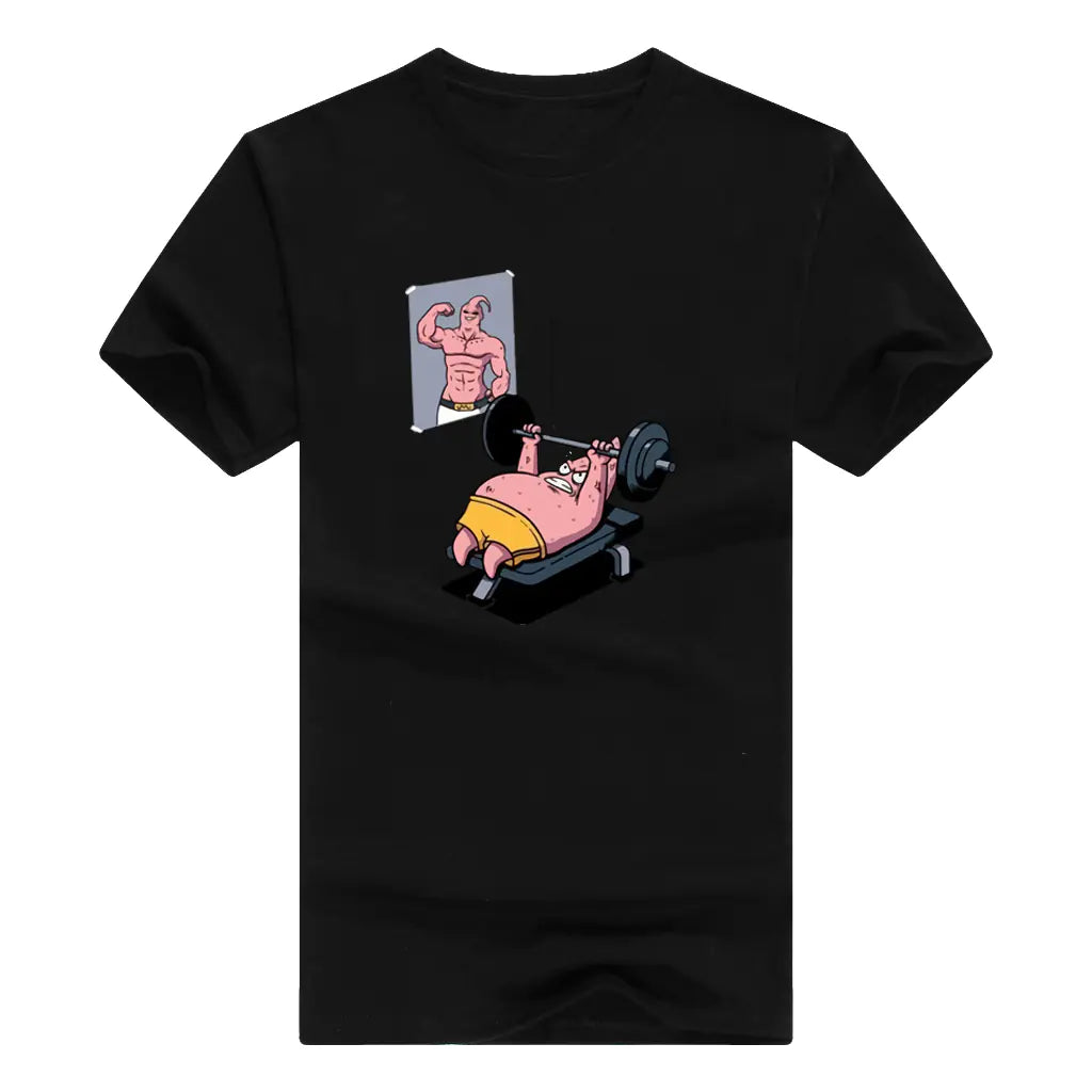 Camiseta de Algodón de Manga Corta Patrick Star
