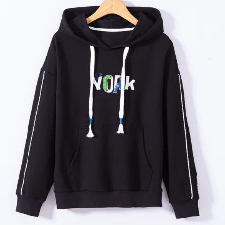 Sudadera con Capucha de Moda.