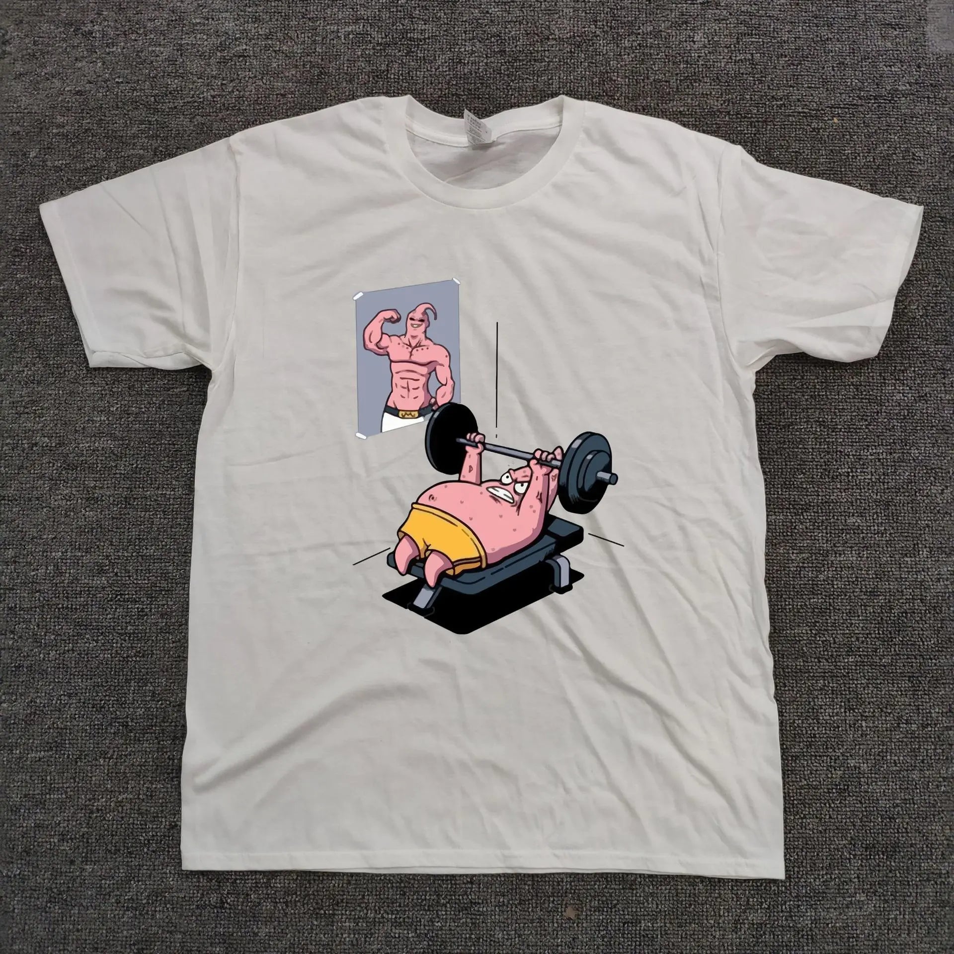 Camiseta de Algodón de Manga Corta Patrick Star