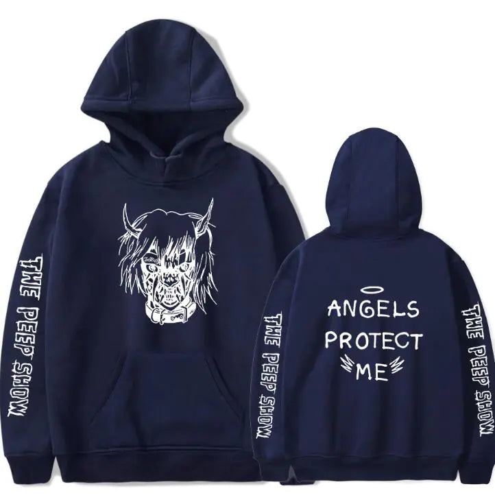 Sudadera Homenaje a Lil Peep - Forrada de Vellón y Manga Larga