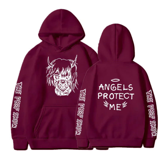 Sudadera Homenaje a Lil Peep - Forrada de Vellón y Manga Larga