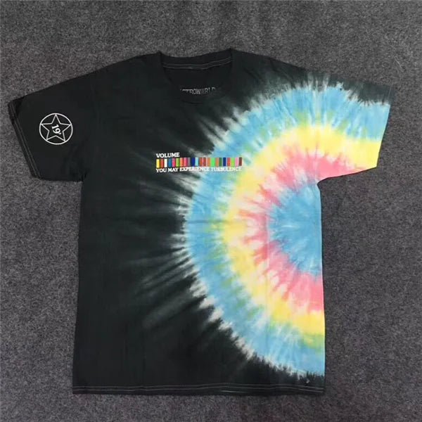 Camiseta de Manga Corta Tie-Dye