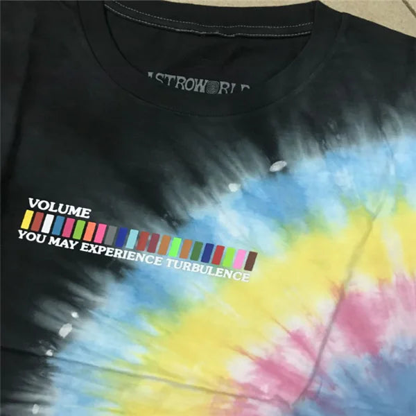 Camiseta de Manga Corta Tie-Dye