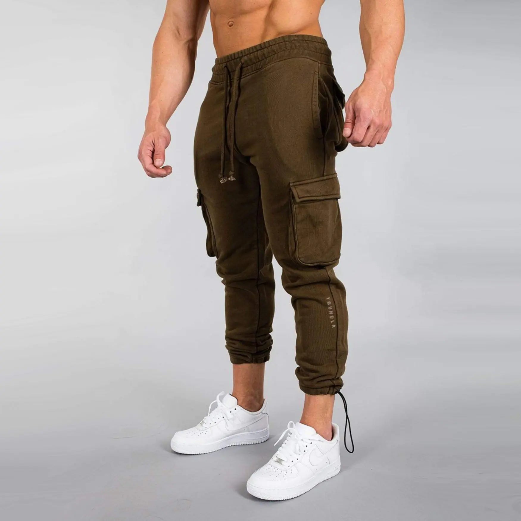 Pantalones de Pista Ajustados y Elásticos Muscle Stretch