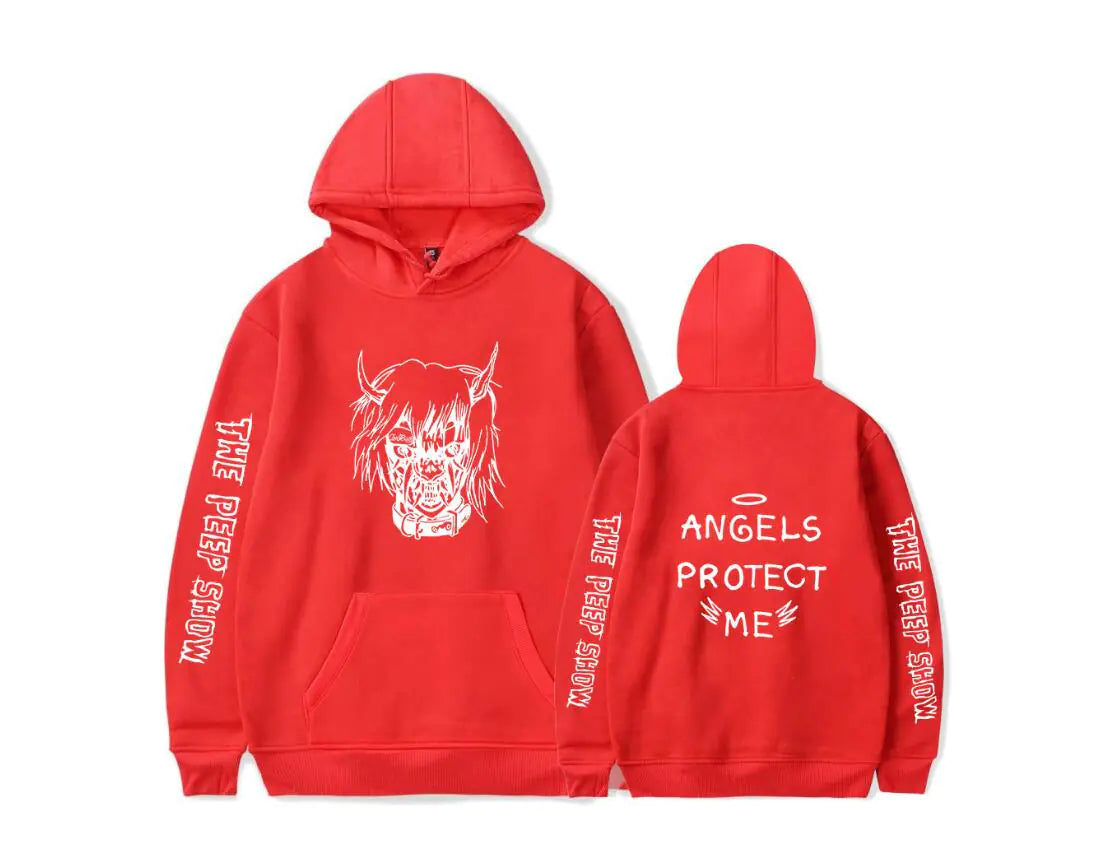 Sudadera Homenaje a Lil Peep - Forrada de Vellón y Manga Larga
