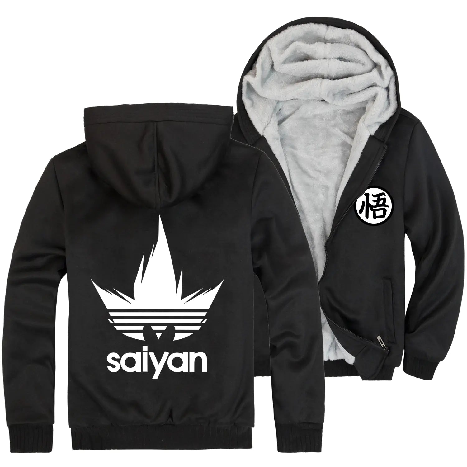 New Japanese Style Dragon Ball Goku Cardigan Hoodie