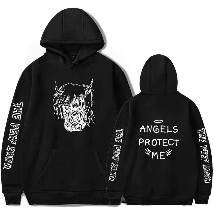 Sudadera Homenaje a Lil Peep - Forrada de Vellón y Manga Larga