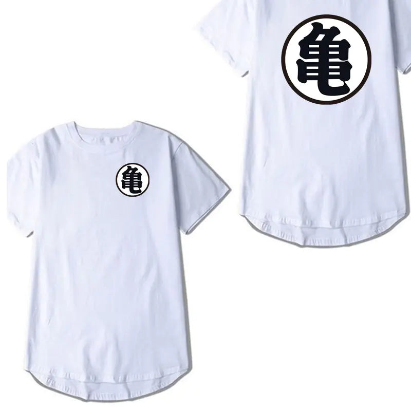Camiseta Estilo Japonés Dragon Ball Saiyan para Parejas