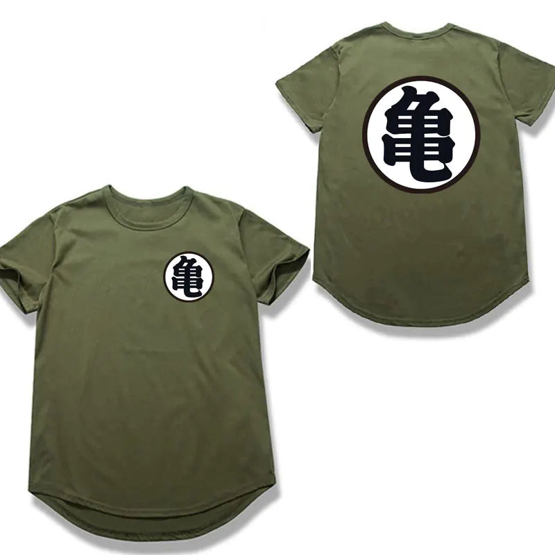 Camiseta Estilo Japonés Dragon Ball Saiyan para Parejas